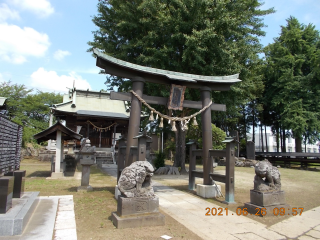 諏訪神社の参拝記録(ムンクさん)