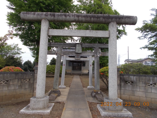鹿飼神明神社の参拝記録(ムンクさん)