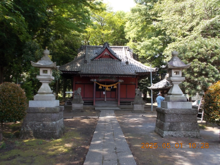中氷川神社の参拝記録(ムンクさん)