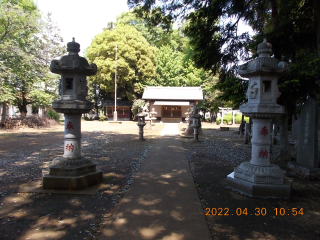 駒林八幡神社の参拝記録(ムンクさん)
