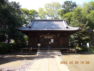 大井氷川神社の参拝記録(ムンクさん)