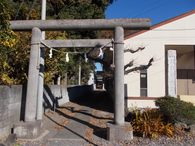 神明神社の参拝記録1