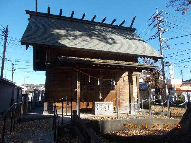 神明神社の参拝記録(ムンクさん)
