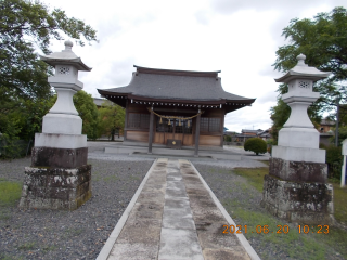 諏訪神社の参拝記録(ムンクさん)