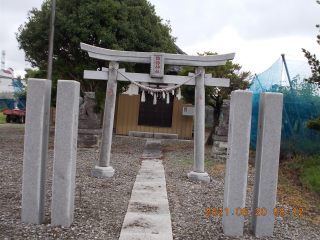 諏訪神社（加須市石室）の参拝記録(ムンクさん)