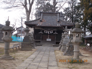 諏訪神社の参拝記録(ムンクさん)