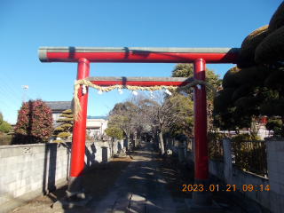 神明社（岩槻区釣上）の参拝記録(ムンクさん)