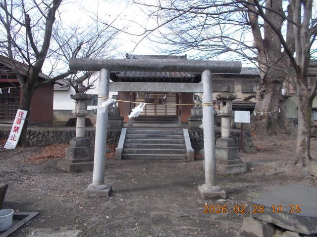 種池神社の参拝記録1