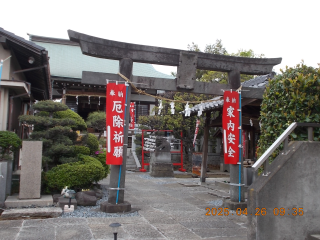 木曽根氷川神社の参拝記録(ムンクさん)