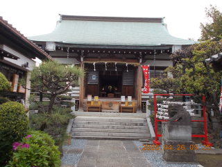 木曽根氷川神社の参拝記録(ムンクさん)
