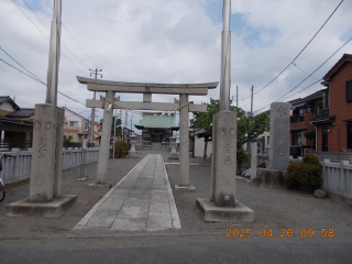 上二丁目氷川神社の参拝記録1