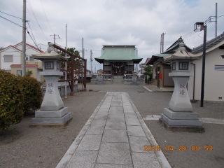 上二丁目氷川神社の参拝記録(ムンクさん)