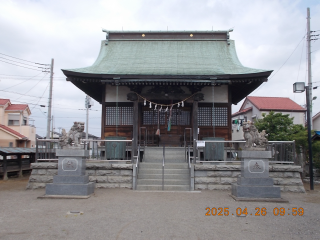 上二丁目氷川神社の参拝記録(ムンクさん)
