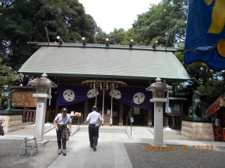 東新町氷川神社の参拝記録(ムンクさん)