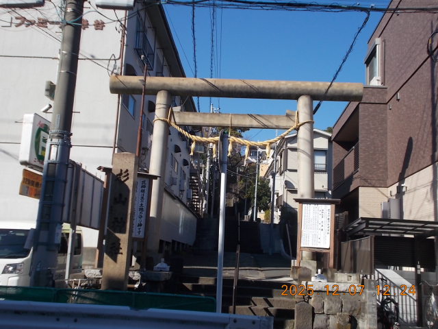 岸谷 杉山神社の参拝記録2