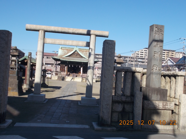 横浜 熊野神社の参拝記録1