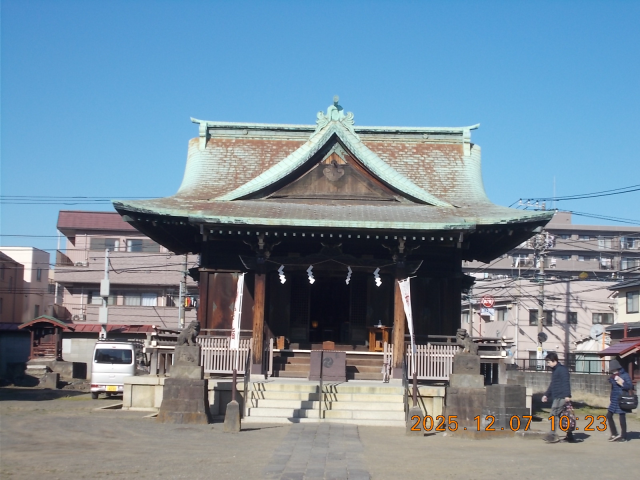 横浜 熊野神社の参拝記録(ムンクさん)