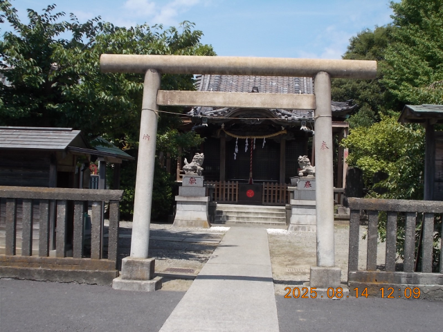 中島八幡神社の参拝記録(ムンクさん)