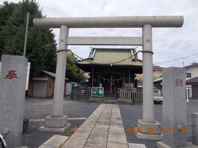神明神社の参拝記録1