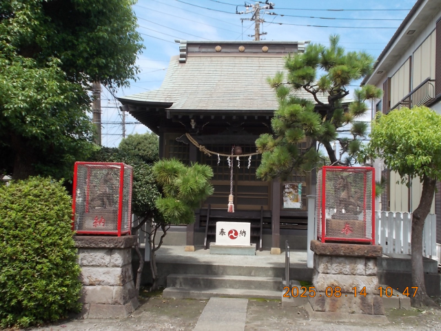 汐留稲荷神社の参拝記録(ムンクさん)