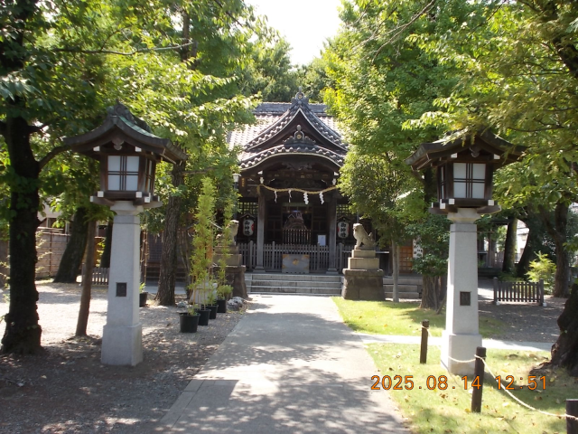 日枝大神社の参拝記録(ムンクさん)