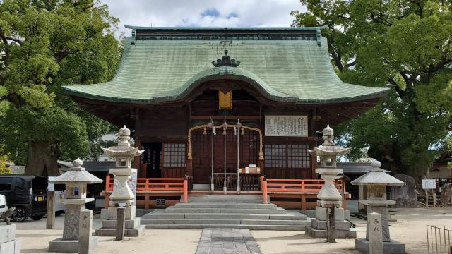 與賀神社の参拝記録(おさしんさん)
