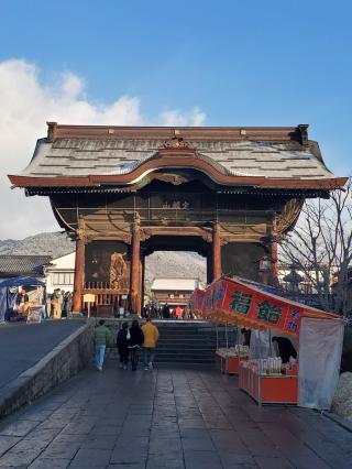 信州善光寺 仁王門の参拝記録4