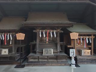 深山神社(諏訪神社境内社)の参拝記録1