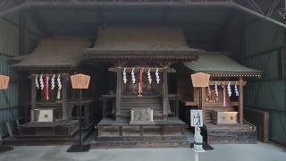 深山神社(諏訪神社境内社)の参拝記録(おさしんさん)