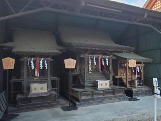 明神社(諏訪神社境内社)の参拝記録(おさしんさん)