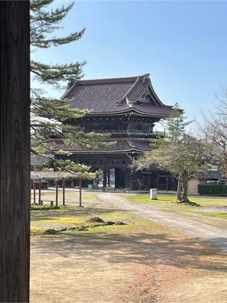 井波別院瑞泉寺の参拝記録(鬼一法眼さん)