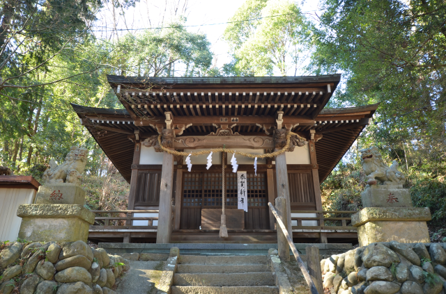 白山神社の参拝記録1