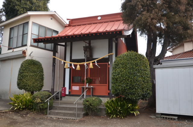 鶴間日枝神社(鶴間熊野神社境外社)の参拝記録(まきゆきさん)
