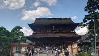 定額山 善光寺の参拝記録(SKさん)