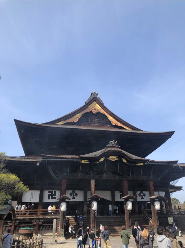 定額山 善光寺の参拝記録8