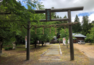 仁科神社の参拝記録(竜胆の花さん)