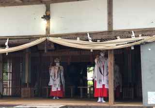 諏訪神社の参拝記録(竜胆の花さん)