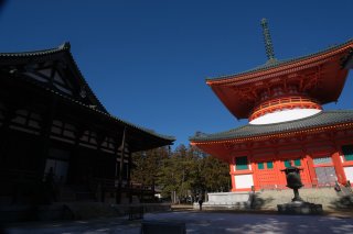 高野山壇上伽藍の参拝記録(雅さん)