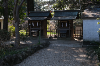 八王子社、居森社（富部神社）の参拝記録(雅さん)