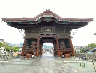 信州善光寺 仁王門の参拝記録10