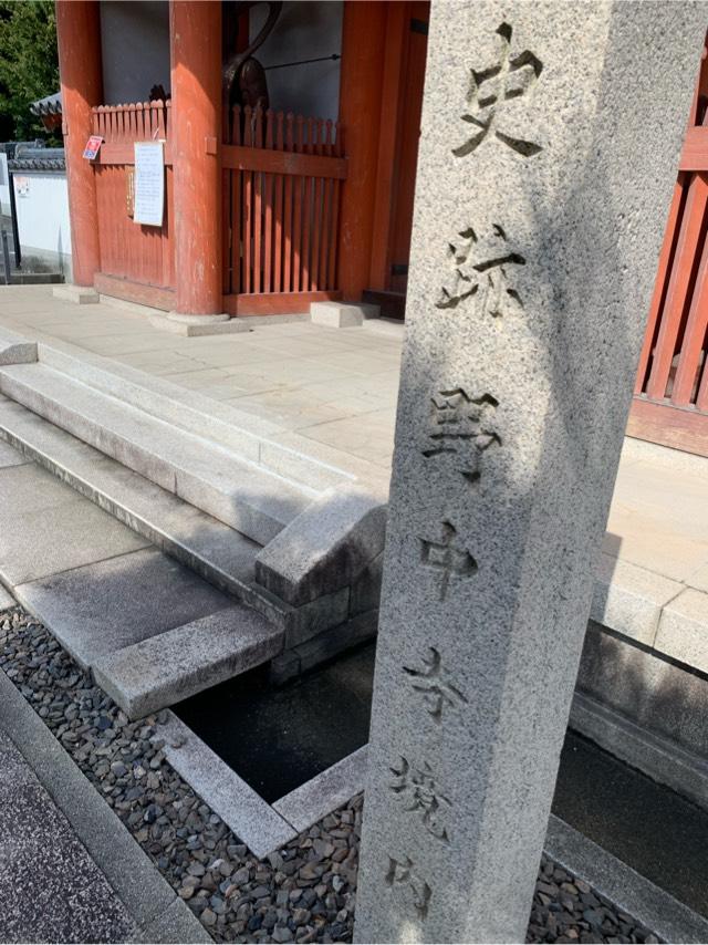 青龍山 德連院 野中寺(中の太子)の参拝記録3