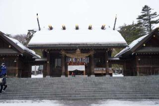 北海道神宮の参拝記録(のぶちゃんさん)