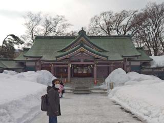 札幌護國神社の参拝記録(はじめさん)
