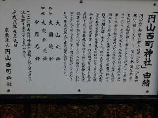 円山西町神社の参拝記録(skyさん)