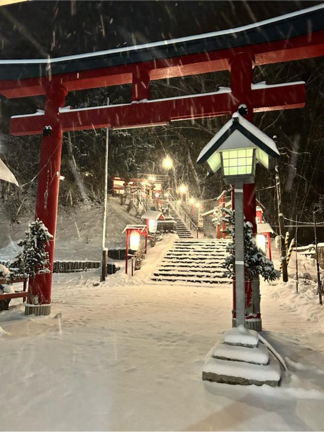 上湯川稲荷神社の参拝記録1