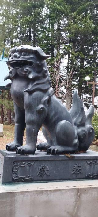 占冠神社の参拝記録(モスコットさん)