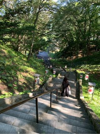 義經神社の参拝記録(鷲ハリアーさん)