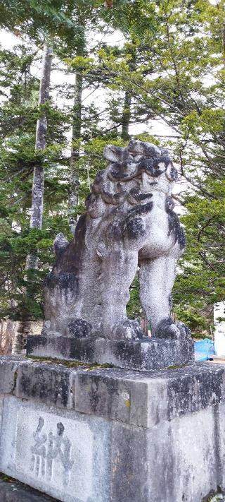 鹿追神社の参拝記録(モスコットさん)