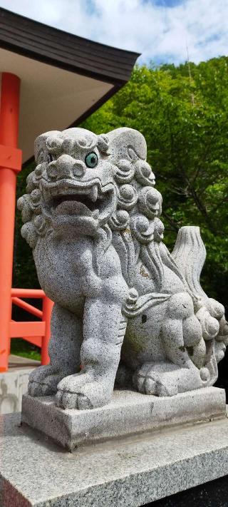 羅臼神社の参拝記録(モスコットさん)