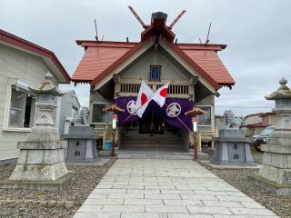 花咲港金刀比羅神社の参拝記録(イーリスさん)
